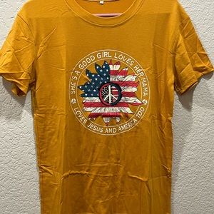 Women’s She’s a good girl shirt size small